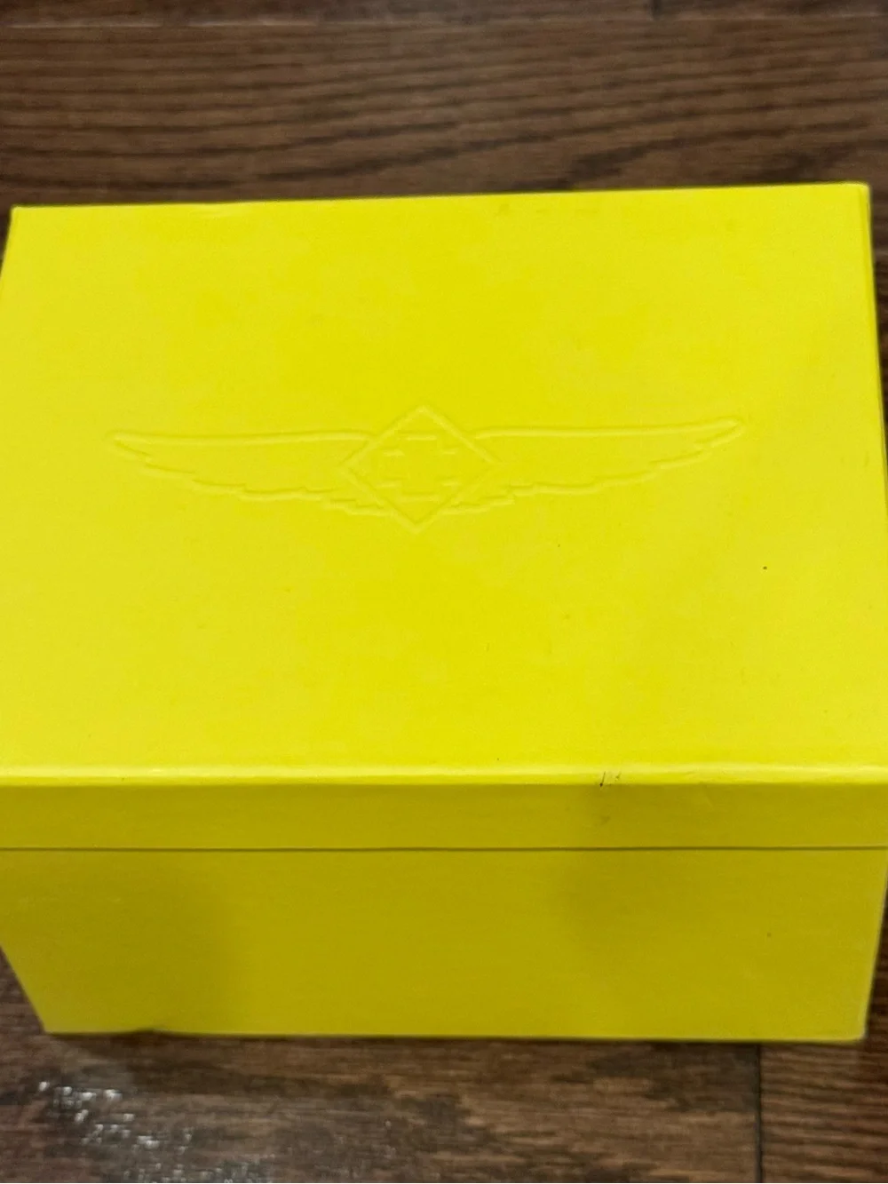 Invicta Bright Yellow Watch Box